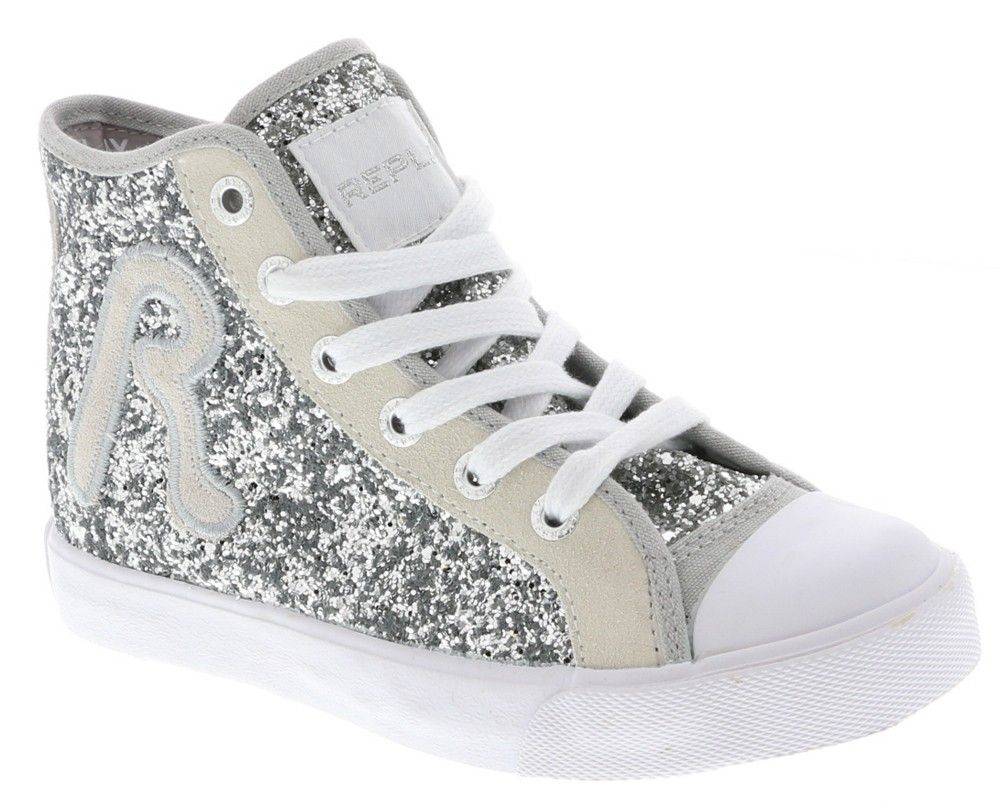 SNEAKERS REPLAY JUSTIN JV080095S-50 ΑΣΗΜΙ (EU:33)