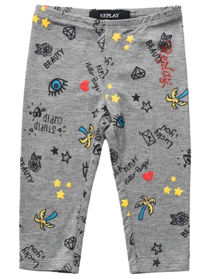 ΚΟΛΑΝ REPLAY PG9191.054.20400KR-020 ΓΚΡΙ ΜΕΛΑΝΖΕ (86ΕΚ.)-(18-24ΜΗΝΩΝ)