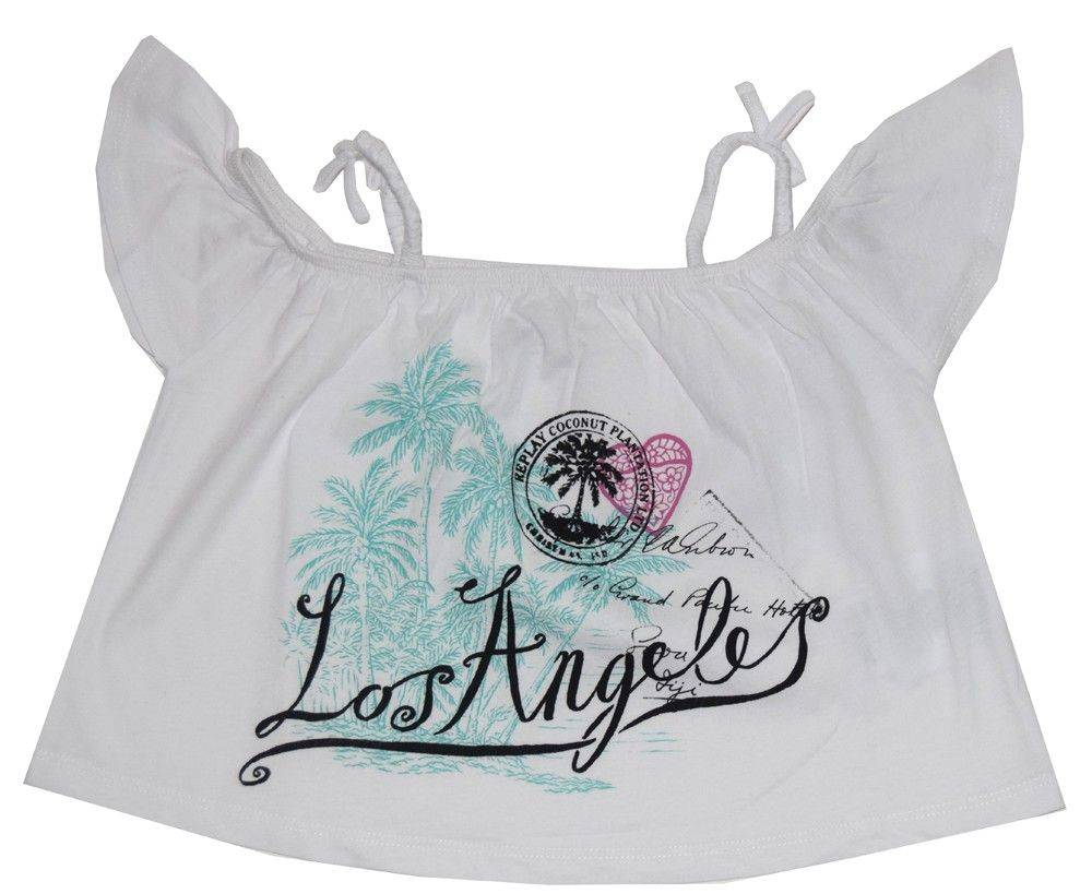 ΤΟΠ REPLAY SG7464.050.20994-001 ΛΕΥΚΟ (140ΕΚ.)-(10ΕΤΩΝ) REPLAY