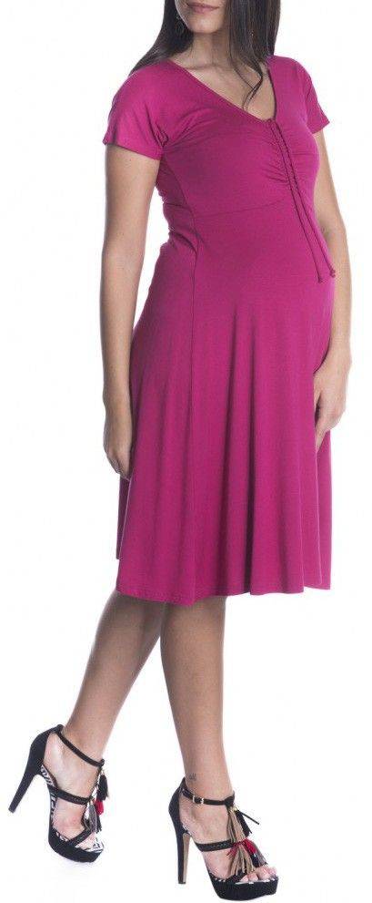 ΦΟΡΕΜΑ OMOR MIDI ΕΛΑΣΤΙΚΟ ΦΟΥΞΙΑ (S)