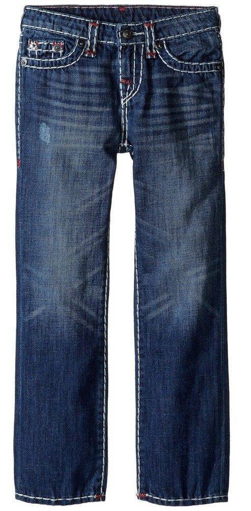 JEAN ΠΑΝΤΕΛΟΝΙ TRUE RELIGION RICKY CONTRAST TR146JN177 GWH ΜΠΛΕ (116ΕΚ.)-(6ΕΤΩΝ) TRUE RELIGION