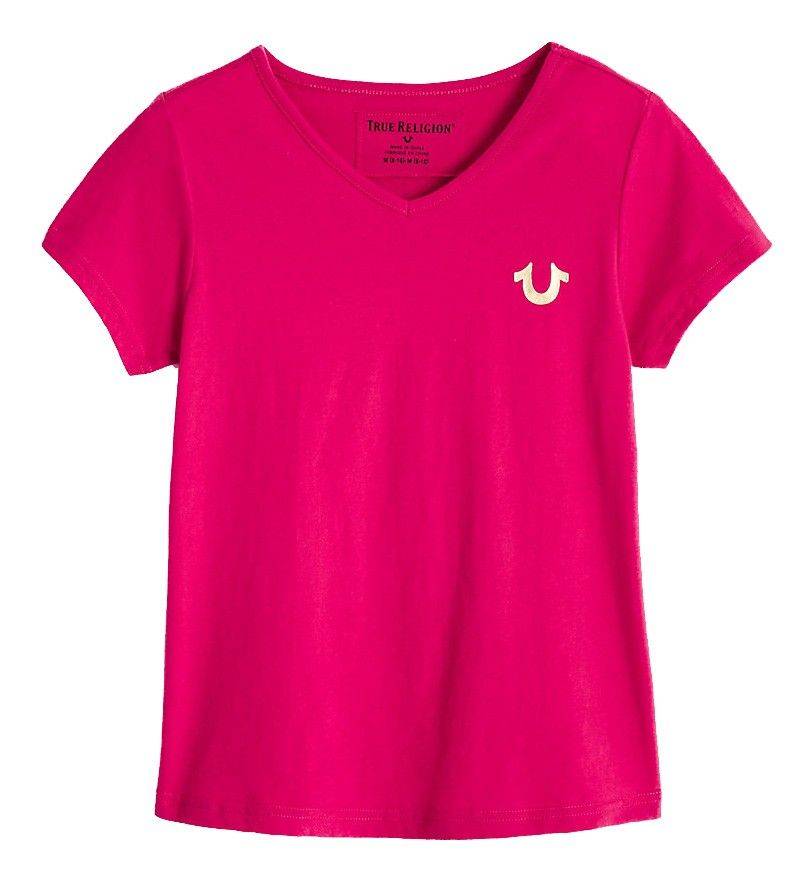 T-SHIRT TRUE RELIGION CORE BUDHA TR646TE179 FIA ΦΟΥΞΙΑ (92ΕΚ.)-(1-2 ΕΤΩΝ)