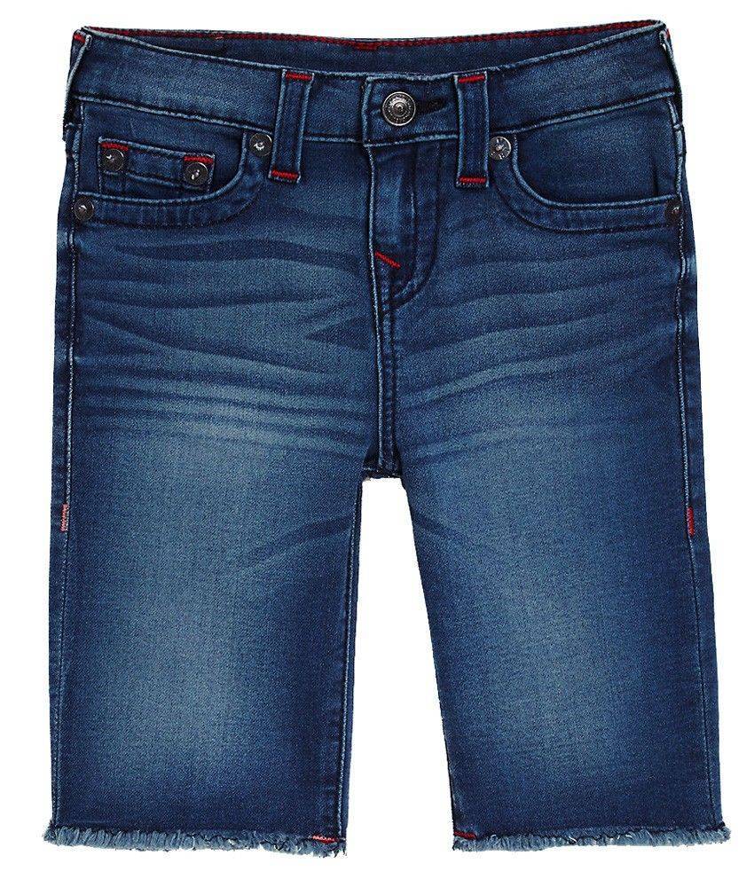 JEAN ΒΕΡΜΟΥΔΑ TRUE RELIGION GENO TR717SP02 ΜΠΛΕ (110ΕΚ.)-(4-5 ΕΤΩΝ)