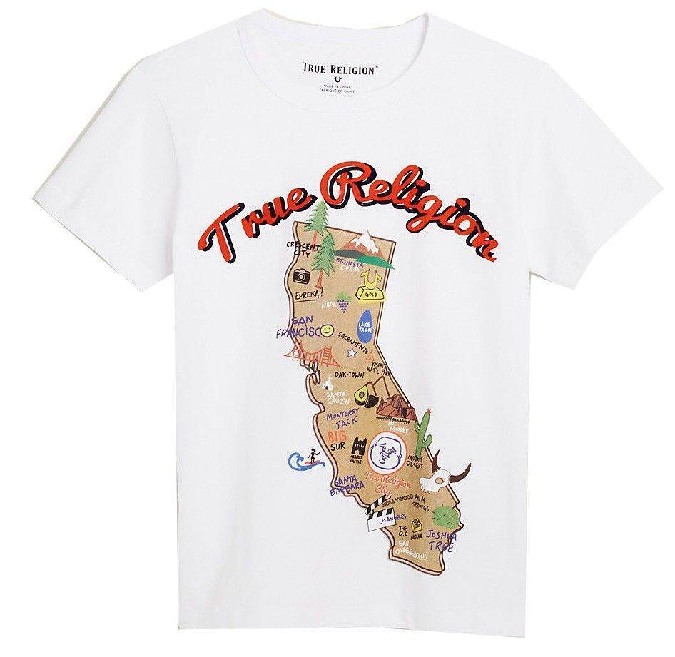 T-SHIRT TRUE RELIGION CALI TR717TE10 ΛΕΥΚΟ (110ΕΚ.)-(4-5 ΕΤΩΝ) TRUE RELIGION