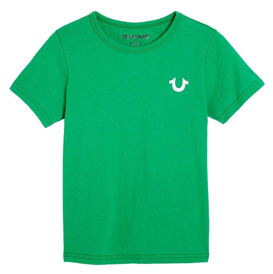 TRUE RELIGION T-SHIRT TRUE RELIGION BRADED BUDDHA TR746TE181 BTG ΠΡΑΣΙΝΟ (104ΕΚ.)-(3-4 ΕΤΩΝ)