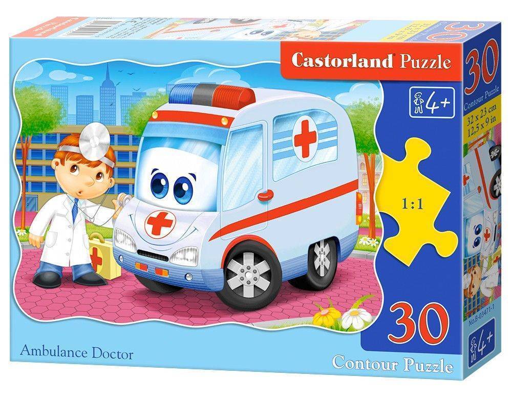 CASTORLAND ΠΑΖΛ CASTORLAND AMBULANCE DOCTOR 30TMX