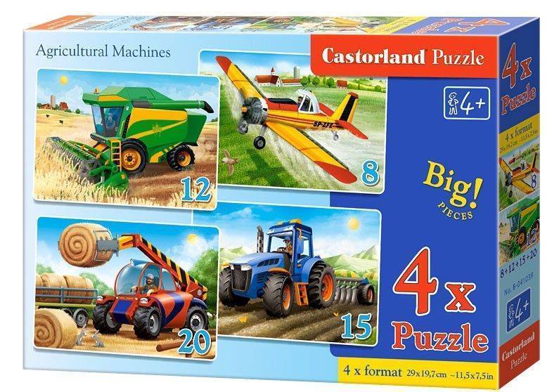 ΠΑΖΛ CASTORLAND AGRICULTURAL MACHINES 4Χ 55ΤΜΧ CASTORLAND