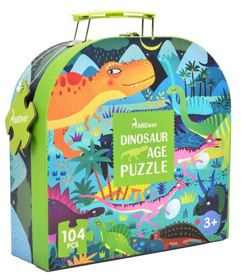 ΠΑΖΛ MIDEER DINOSAUR AGE 104 ΤΜΧ (MD3026) MIDEER