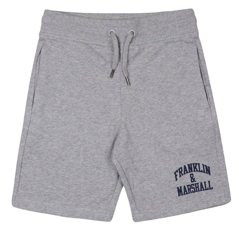 ΣΟΡΤΣ FRANKLIN - MARSHALL BADGE LOGO FMS0061-G59 ΓΚΡΙ (132ΕΚ.)-(8-9 ΕΤΩΝ) FRANKLIN AND MARSHALL