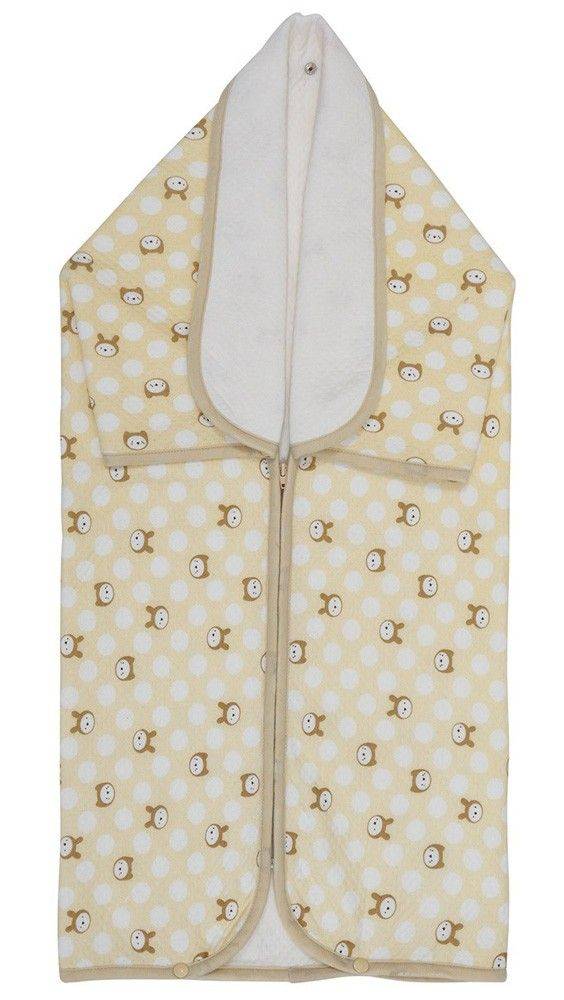 ΥΠΝΟΣΑΚΟΣ DAS ΗΟΜΕ RELAX LINE 6471 ΚΙΤΡΙΝΟ ΑΡΚΟΥΔΑΚΙΑ (80X90 CM)