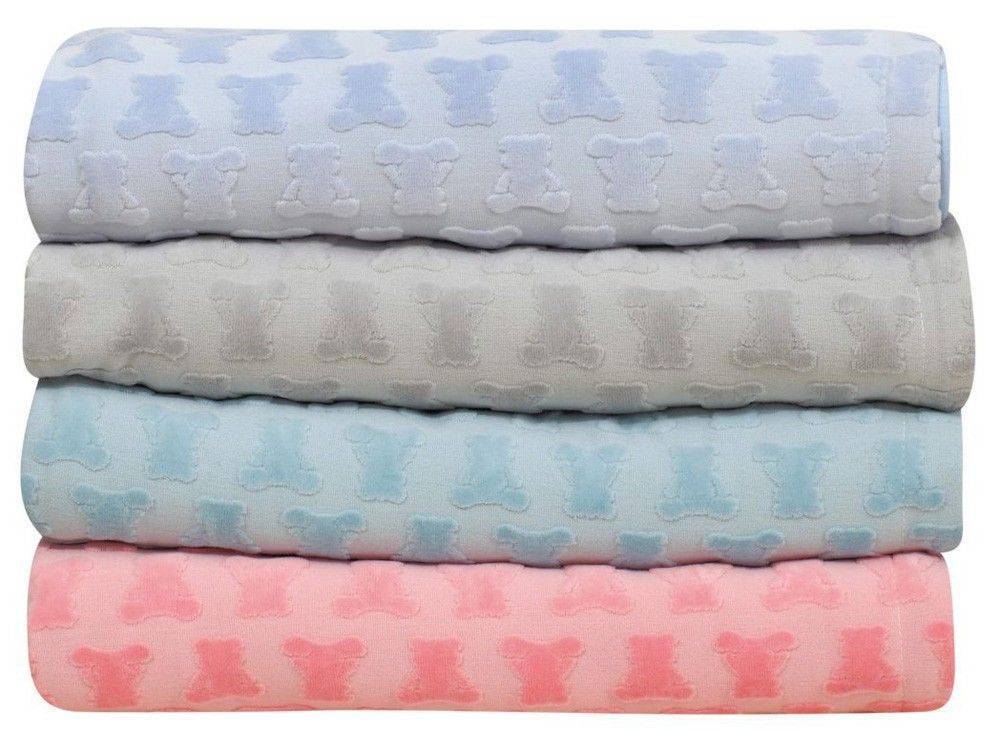 ΚΟΥΒΕΡΤΑ ΚΟΥΝΙΑΣ ΑΝΑΓΛΥΦΗ DAS ΗΟΜΕ RELAX LINE 6466 ΣΙΕΛ ΑΡΚΟΥΔΑΚΙΑ 110X150CM