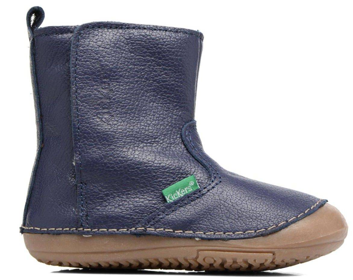 ΜΠΟΤΑΚΙ KICKERS SOCOOL ΣΚΟΥΡΟ ΜΠΛΕ (EU:20)