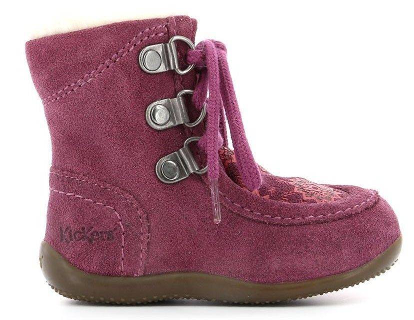 ΜΠΟΤΑΚΙ KICKERS BAMARA ΦΟΥΞΙΑ (EU:20)