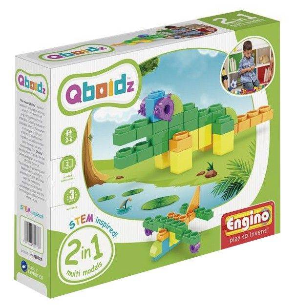 ENGINO QBOIDZ 2 ΣΕ1 (ΚΡΟΚΟΔΕΙΛΟΣ) ENGINO