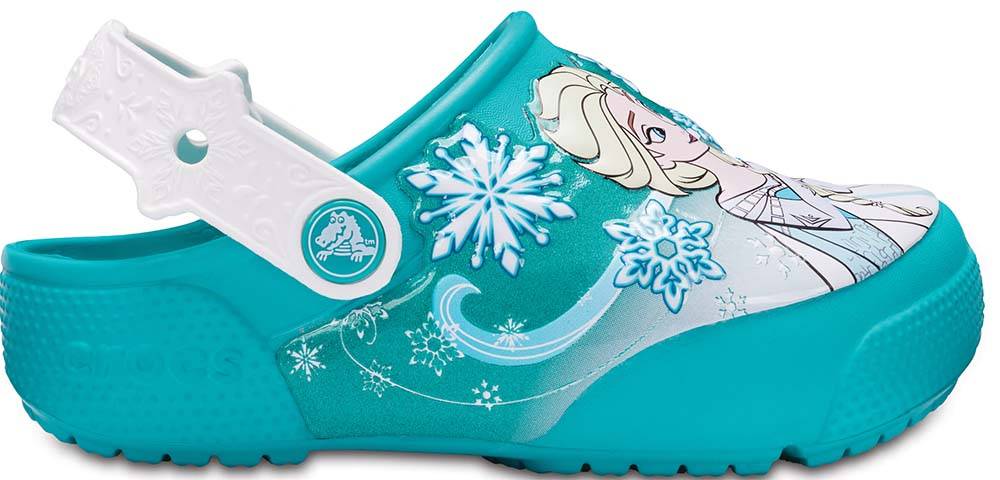 CROCS ΠΑΠΟΥΤΣΙΑ ΘΑΛΑΣΣΗΣ CROCS FUNLAB FROZEN LIGHT CLOGS K TROPICAL TEAL ΒΕΡΑΜΑΝ (EU:33/34)