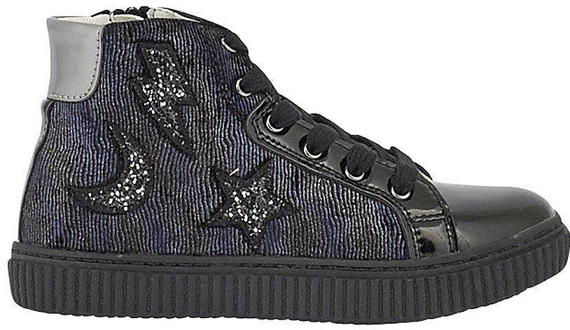 ΠΑΠΟΥΤΣΙΑ LULU SΙΜΟΝΑ J5540003 ΙΡΙΔΙΖΟΝ ΜΑΥΡΟ (EU:31) LULU