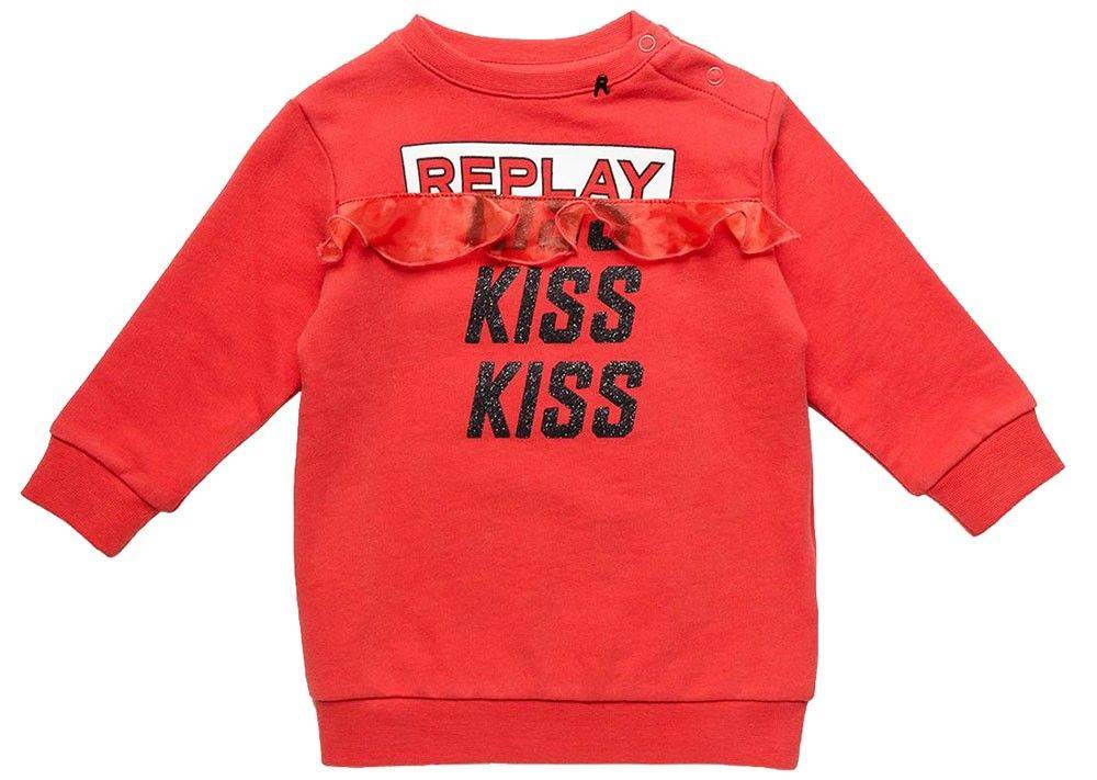 ΦΟΡΕΜΑ REPLAY PG3872.020.20990C-663 ΚΟΚΚΙΝΟ (86 ΕΚ.)-(18-24ΜΗΝΩΝ)