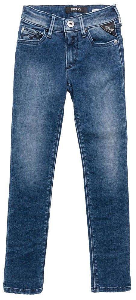 JEANS ΠΑΝΤΕΛΟΝΙ REPLAY SG9208.070.9C307-009 ΣΚΟΥΡΟ ΜΠΛΕ (116 ΕΚ.)-(6 ΕΤΩΝ) REPLAY