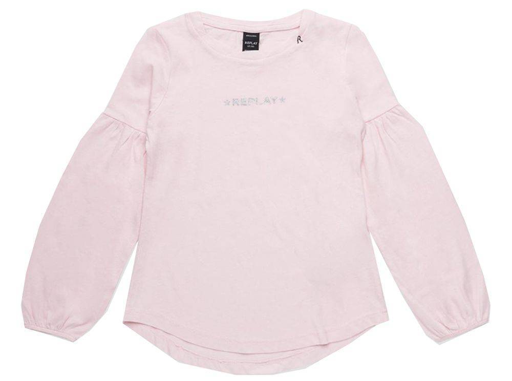 ΜΠΛΟΥΖΑ ΜΑΚΡΥΜΑΝΙΚΗ REPLAY SG7128.050.20994 ΑΝΟΙΧΤΟ ΡΟΖ (175 ΕΚ.)-(16 ΕΤΩΝ)