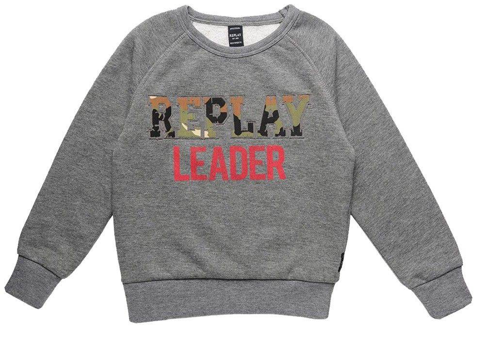 ΦΟΥΤΕΡ REPLAY SB2032.050.20225U-Μ14 ΓΚΡΙ ΜΕΛΑΝΖΕ (152 ΕΚ.)-(12 ΕΤΩΝ)