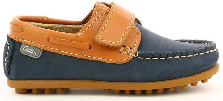 ΠΑΠΟΥΤΣΙ LOAFER ASTER MICADO 688750 ΣΚΟΥΡΟ ΜΠΛΕ/ΚΑΦΕ (EU:25) ASTER