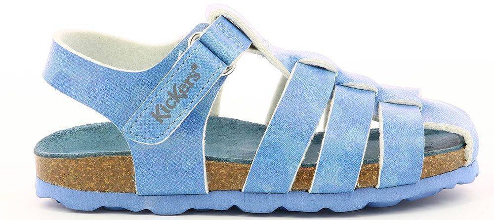 ΣΑΝΔΑΛΙ KICKERS SUMMERTAN 622383 ΠΑΡΑΛΛΑΓΗΣ ΜΠΛΕ (EU:19)