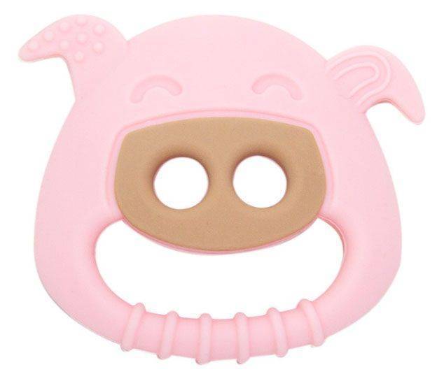 ΜΑΣΗΤΙΚΟ ΠΑΙΧΝΙΔΙ ΟΔΟΝΤΟΦΥΪΑΣ MARCUS - MARCUS SENSORY TEETHER POCKEY ΡΟΖ 6ΜΗΝΩΝ+ MARCUS AND MARCUS