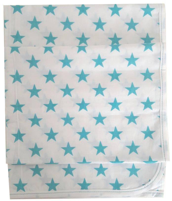 ΠΑΝΑ ΑΓΚΑΛΙΑΣ ΧΑΣΕ BABY OLIVER ΑΣΤΕΡΙ ΡΕΛΙ ΜΠΛΕ 80X80CM BABY OLIVER