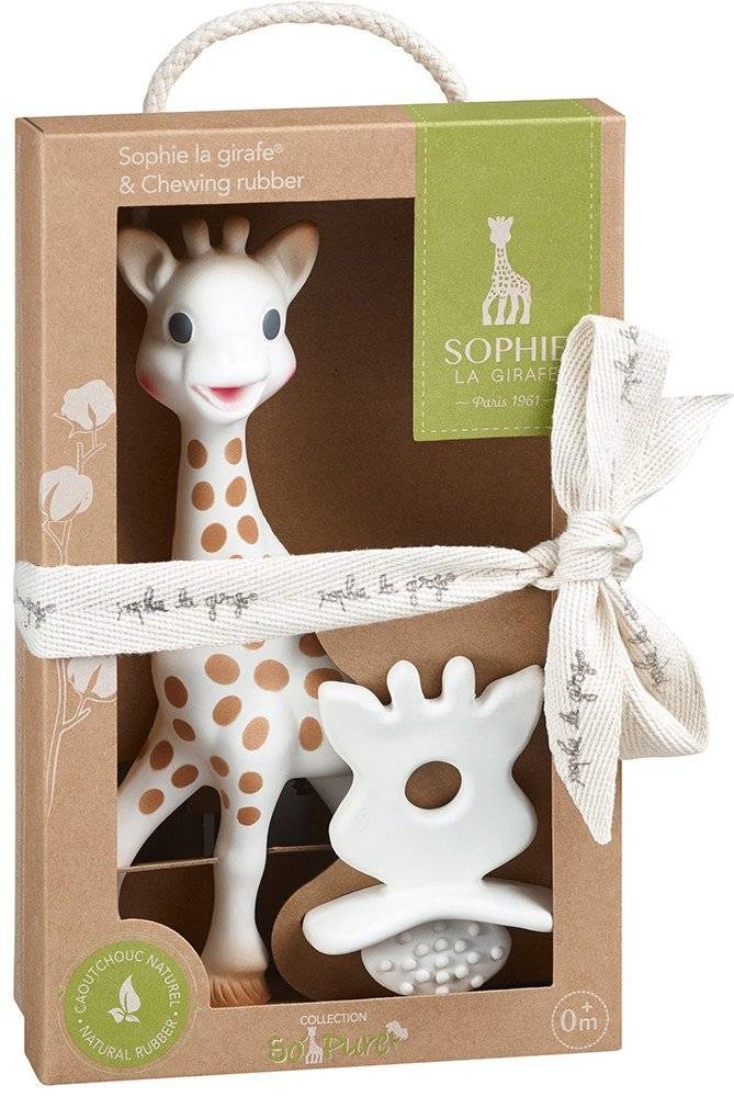 ΣΕΤ ΔΩΡΟΥ ΣΟΦΙ ΔΑΚΤΥΛΙΟΣ ΟΔΟΝΤΟΦΥΪΑΣ SOPHIE LA GIRAFE SO PURE