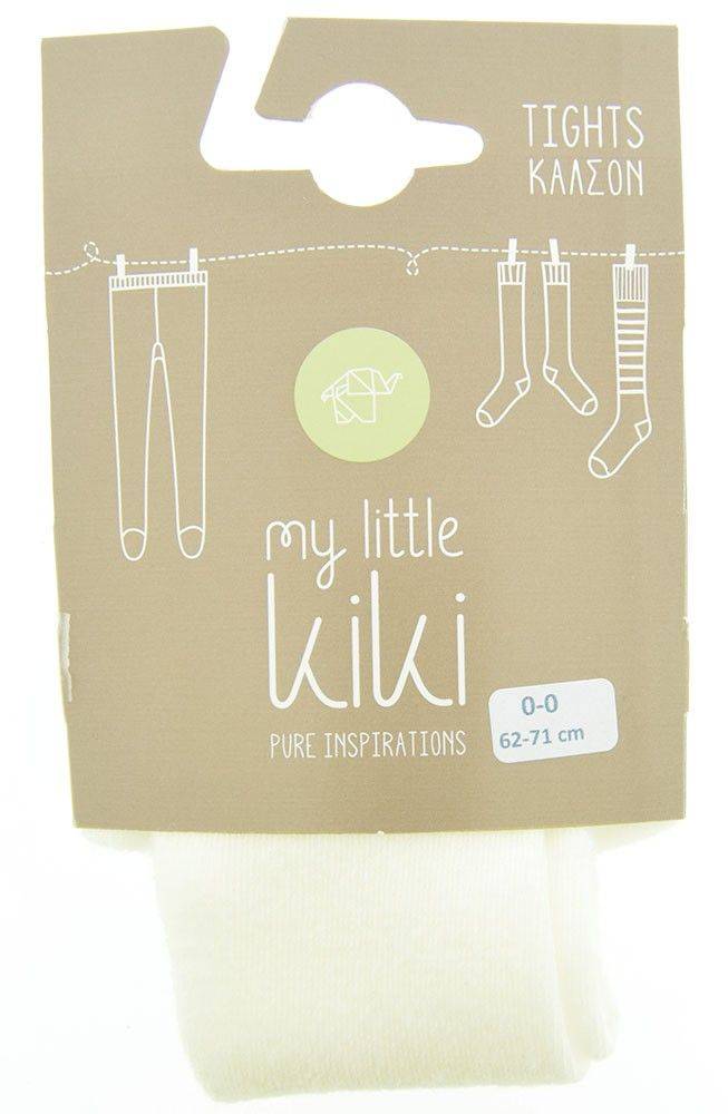 ΠΑΙΔΙΚΟ ΚΑΛΣΟΝ ΒΑΜΒΑΚΕΡΟ MY LITTLE KIKI TIGHTS ΕΚΡΟΥ (10-11)-(136-148ΕΚ)