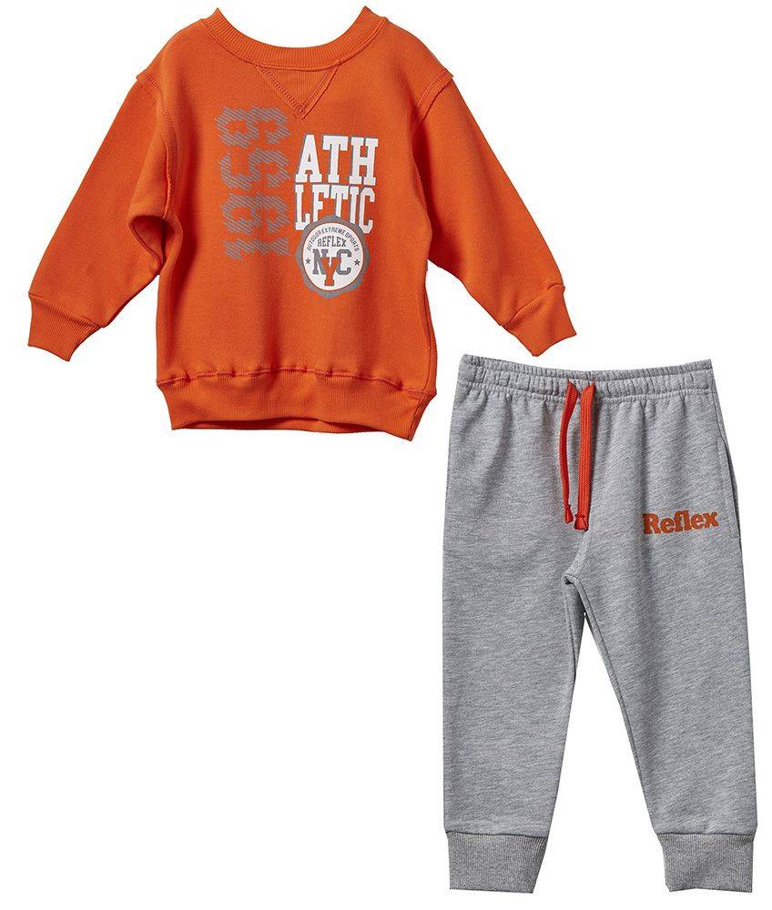 ΦΟΡΜΑ ΠΑΙΔΙΚΗ REFLEX ATHLETIC 73276 ΠΟΡΤΟΚΑΛΙ/ΓΚΡΙ (80ΕΚ.)-(6-12 ΜΗΝΩΝ)