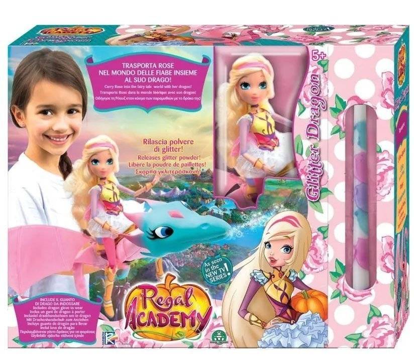 REGAL ACADEMY GLITTER DRAGON - ΡΟΟΥΖ - ΔΩΡΟ ΛΑΜΠΑΔΑ