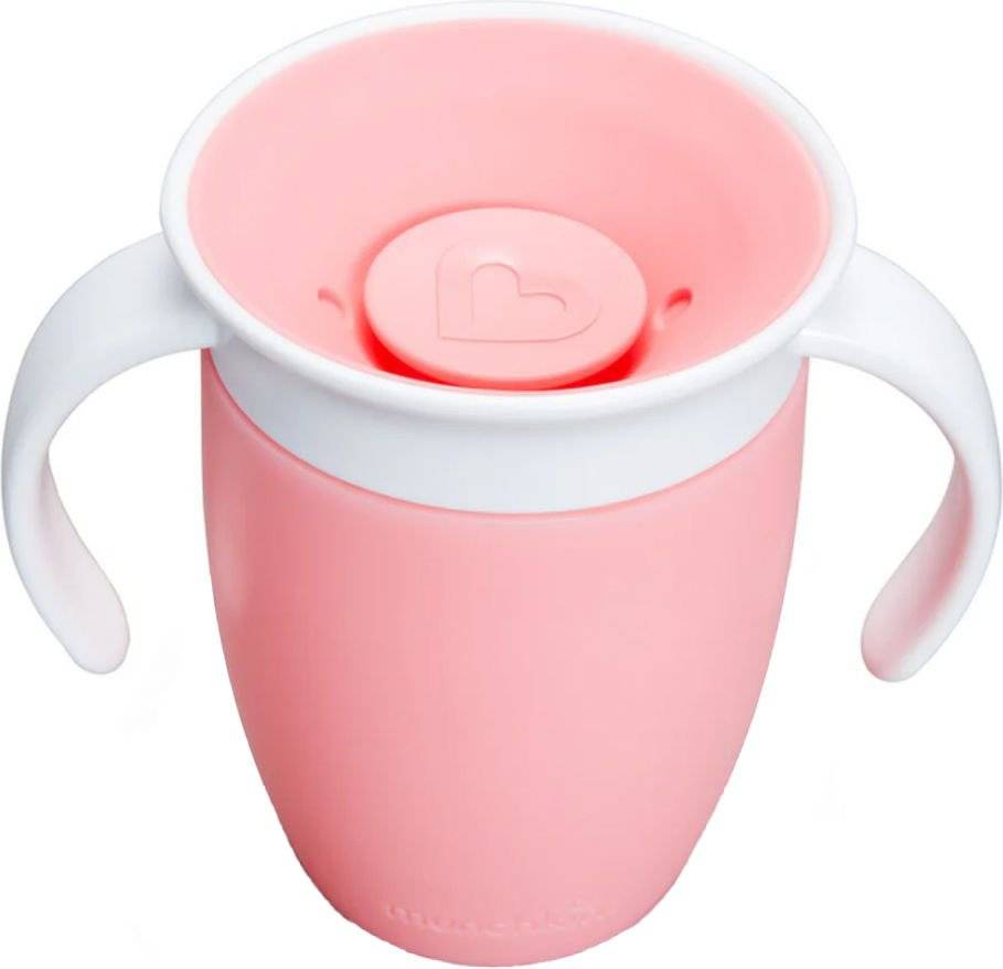 ΕΚΠΑΙΔΕΥΤΙΚΟ ΠΟΤΗΡΑΚΙ MUNCHKIN MIRACLE 360 TRAINER CUP 207ML ΡΟΖ MUNCHKIN