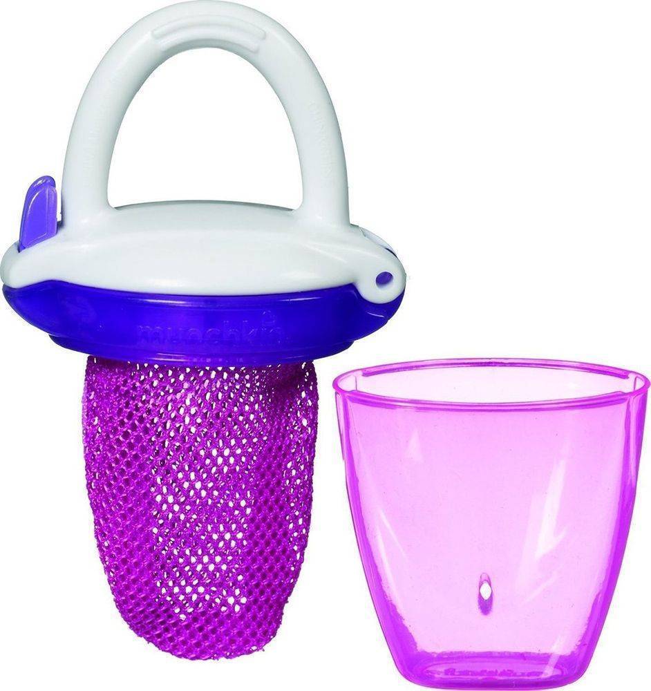 ΔΙΧΤΥ ΔΟΚΙΜΗΣ ΦΡΕΣΚΟΥ ΦΑΓΗΤΟΥ MUNCHKIN DELUXE FRESH FOOD FEEDER ΜΩΒ
