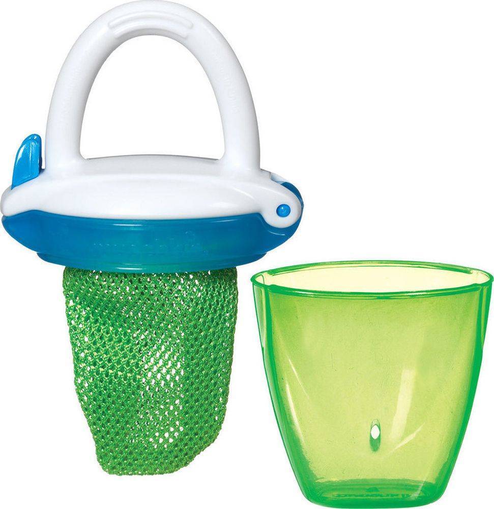 ΔΙΧΤΥ ΔΟΚΙΜΗΣ ΦΡΕΣΚΟΥ ΦΑΓΗΤΟΥ MUNCHKIN DELUXE FRESH FOOD FEEDER ΠΡΑΣΙΝΟ MUNCHKIN