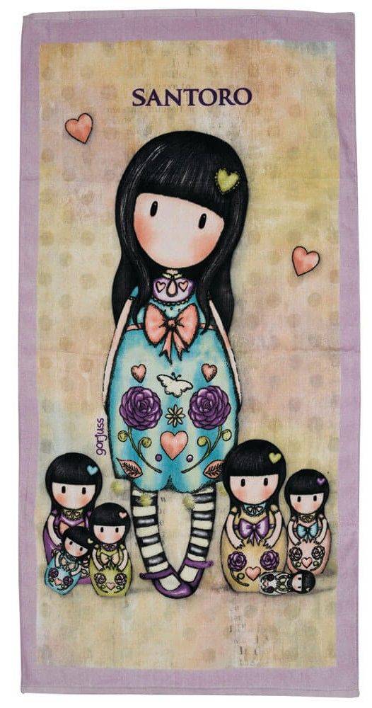 ΠΕΤΣΕΤΑ ΘΑΛΑΣΣΗΣ SANTORO 5812 ΜΠΛΕ 75Χ150CM SANTORO