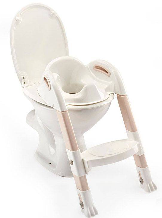 ΕΚΠΑΙΔΕΥΤΙΚΗ ΤΟΥΑΛΕΤΑ THERMOBABY KIDDYLOO TOILET TRAINER ΜΠΕΖ