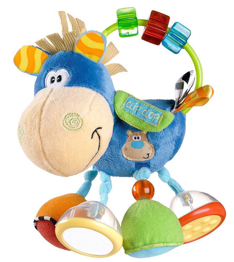 ΚΟΥΔΟΥΝΙΣΤΡΑ PLAYGRO TOY BOX CLIP CLOP AVTIVITY RATTLE 0Μ+ PLAYGRO