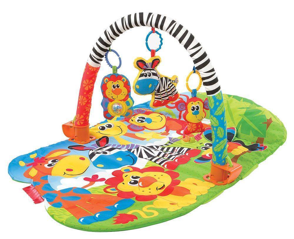ΕΚΠΑΙΔΕΥΤΙΚΟ ΓΥΜΝΑΣΤΗΡΙΟ PLAYGRO 5 IN 1 SAFARI SUPER GYM PLAYGRO
