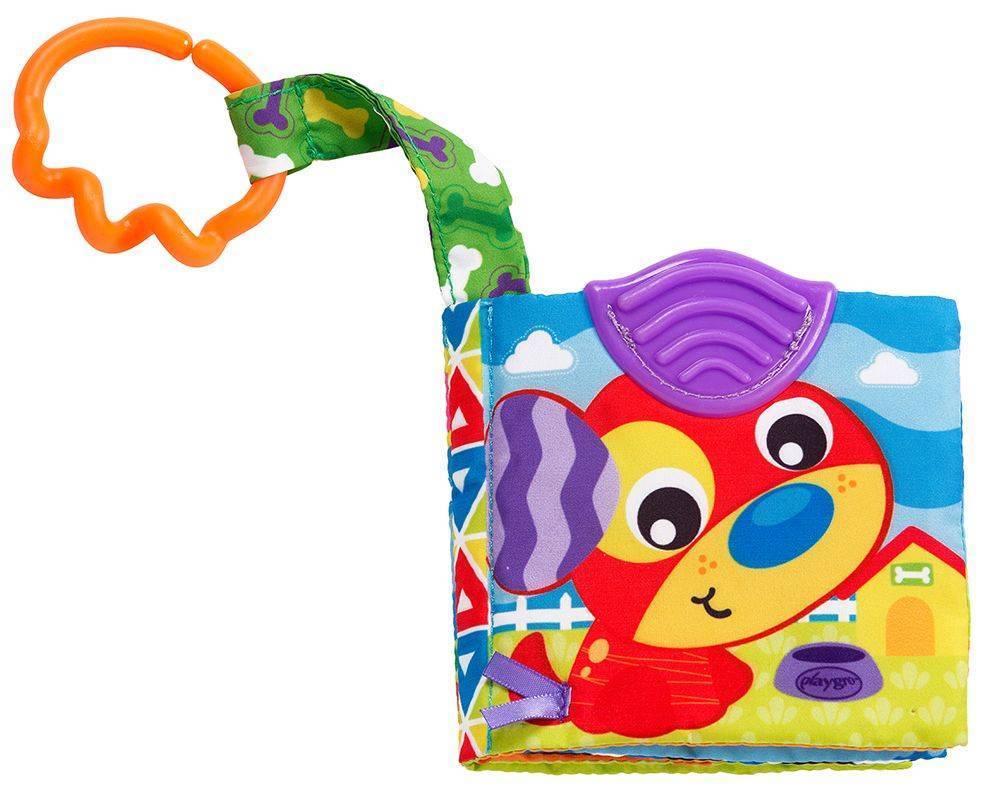 ΒΙΒΛΙΟ ΟΔΟΝΤΟΦΥΪΑΣ PLAYGRO A DAY AT THE FARM TEETHER BOOK 3Μ+