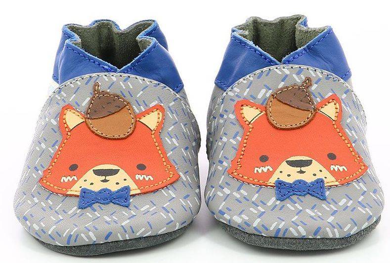 ROBEEZ ΠΑΝΤΟΦΛΑΚΙΑ ROBEEZ SPEED NUTS 731240 ΓΚΡΙ/ΓΑΛΑΖΙΟ (EU:17/18)
