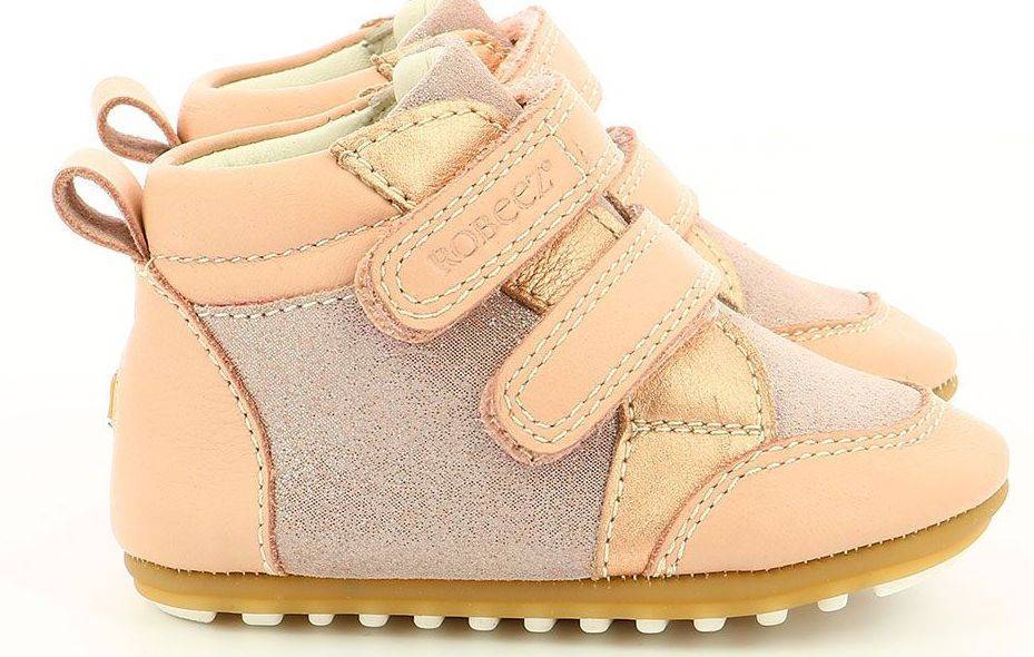 ΜΠΟΤΑΚΙΑ ROBEEZ MIRO 732081 ΡΟΖ ΜΕΤΑΛΛΙΖΕ (EU:18)