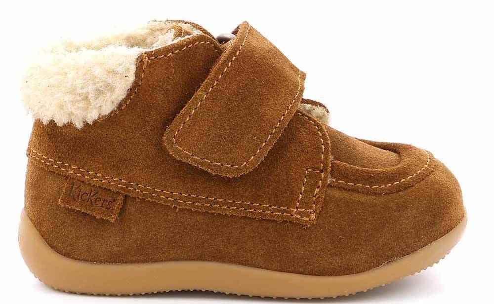 ΠΑΠΟΥΤΣΙ KICKERS BAMBA 735000 ΚΑΜΕΛ (EU:24) KICKERS