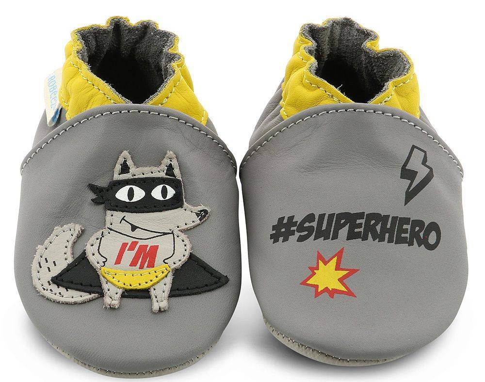ΠΑΝΤΟΦΛΑΚΙΑ ROBEEZ SUPER WOLF 731860 ΓΚΡΙ (EU:17/18)