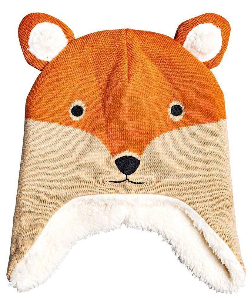 ΣΚΟΥΦΑΚΙ QUIKSILVER LITTLE FOX BEANIE EQKHA03025 ΚΑΦΕ/ΜΠΕΖ (ONE SIZE)-(45CM)