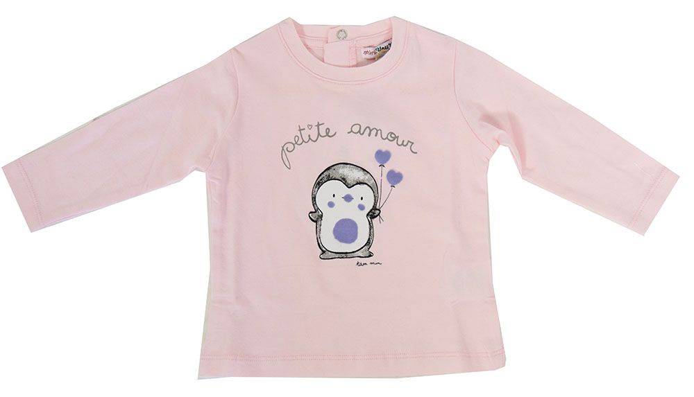 YOURS ΜΠΛΟΥΖΑ ΜΑΚΡΥΜΑΝΙΚΗ YOURS Y5215 ΡΟΖ (70 ΕΚ.)-(6-9 ΜΗΝΩΝ)