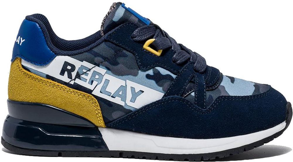 SNEAKERS REPLAY GBS29 .202.C0004L ΠΑΡΑΛΛΑΓΗ ΜΠΛΕ (EU:38)