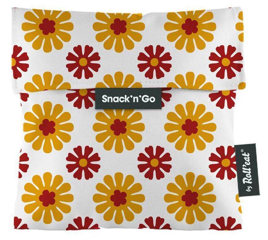 ΘΗΚΗ ΓΙΑ ΣΝΑΚ ECOLIFE SNACK 'N GO ECO FLOWERS 33-SG-TI001 ECOLIFE