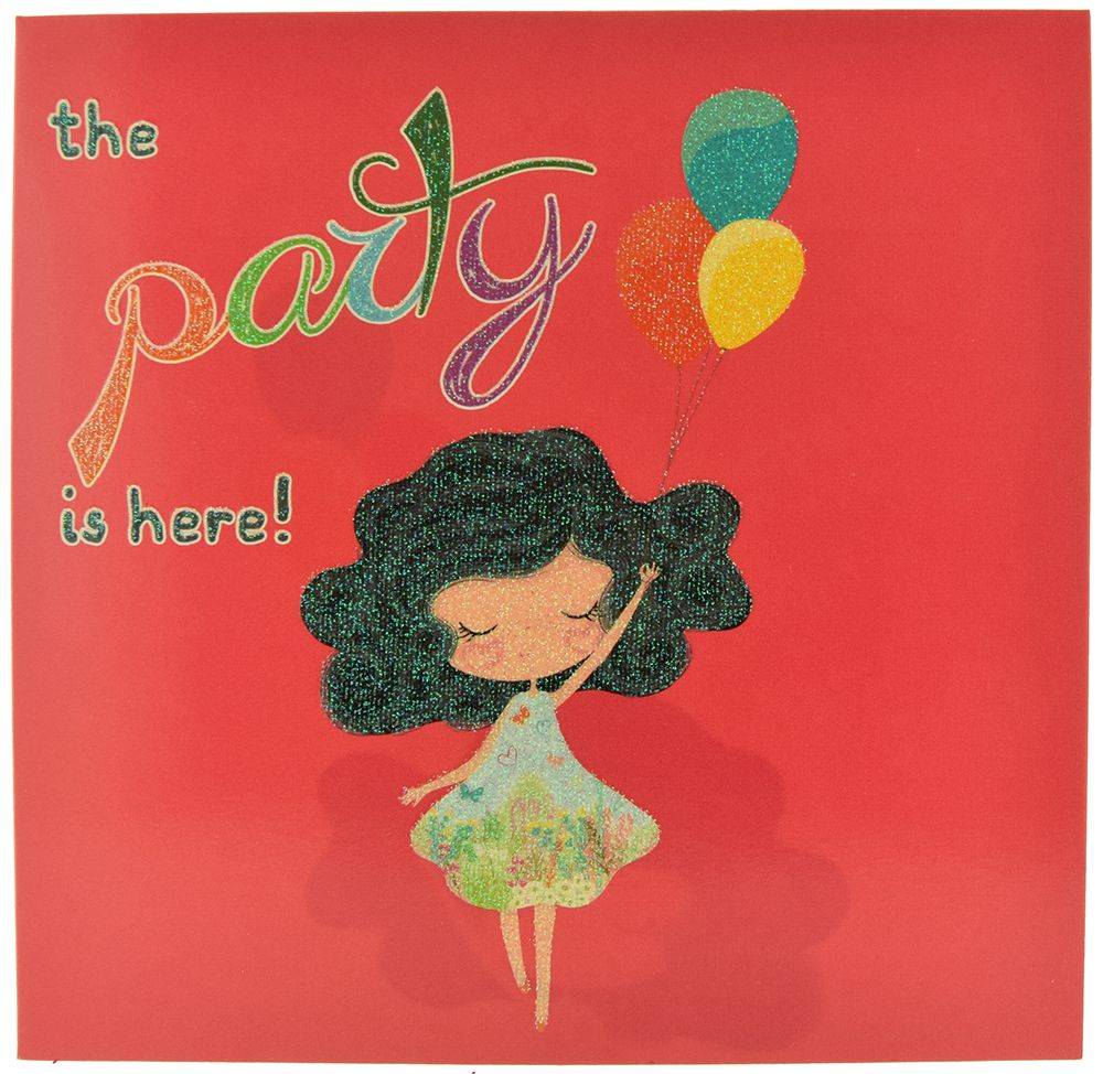 PHOTO FRAMES ΠΡΟΣΚΛΗΤΗΡΙΑ PARTY PHOTO FRAMES ΚΟΡΙΤΣΙ 11.5X11.5CM ΜΠΑΛΟΝΙΑ