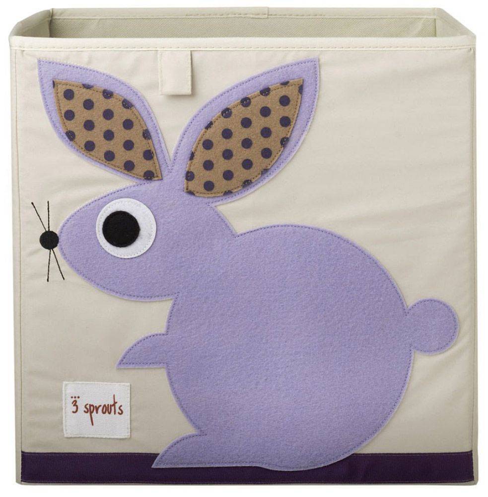 ΚΟΥΤΙ ΓΙΑ ΤΑ ΠΑΙΧΝΙΔΙΑ 3SPROUTS STORAGE BOX ΛΑΓΟΣ 33X33CM 3SPROUTS